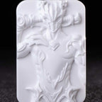 Cosmic Horror Elder Gods Pendant | Hand Carved Ulthar The Silent One Cthulhu Occult Jewelry