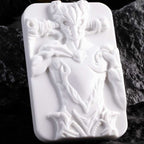 Cosmic Horror Elder Gods Pendant | Hand Carved Ulthar The Silent One Cthulhu Occult Jewelry