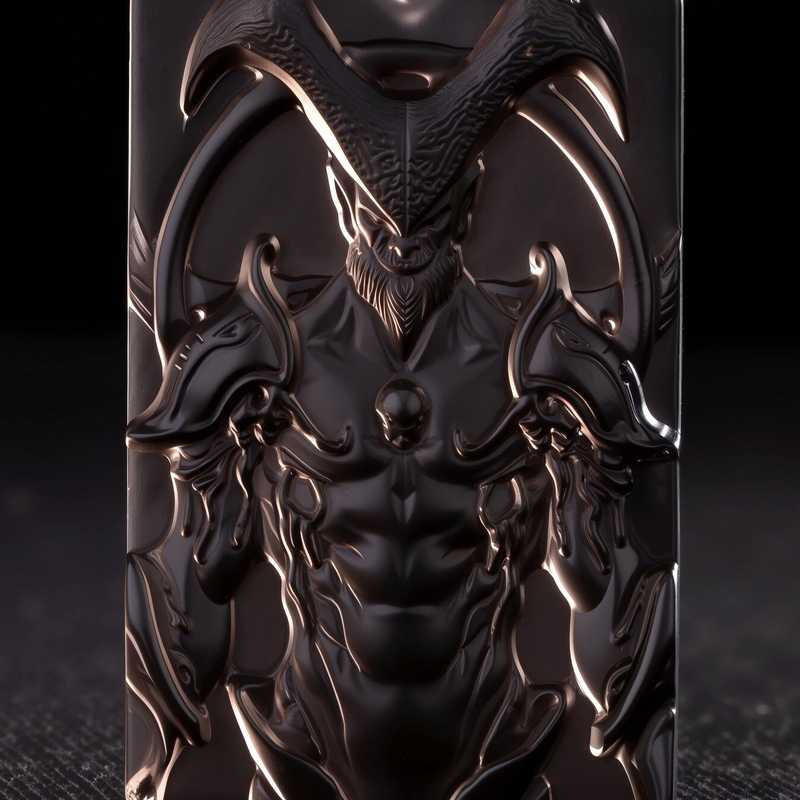 Yibb-Tstll Cthulhu Mythos Pendant Necklace | Handcrafted Outer Gods The Patient One Occult Amulet for Cosmic Horror Fans