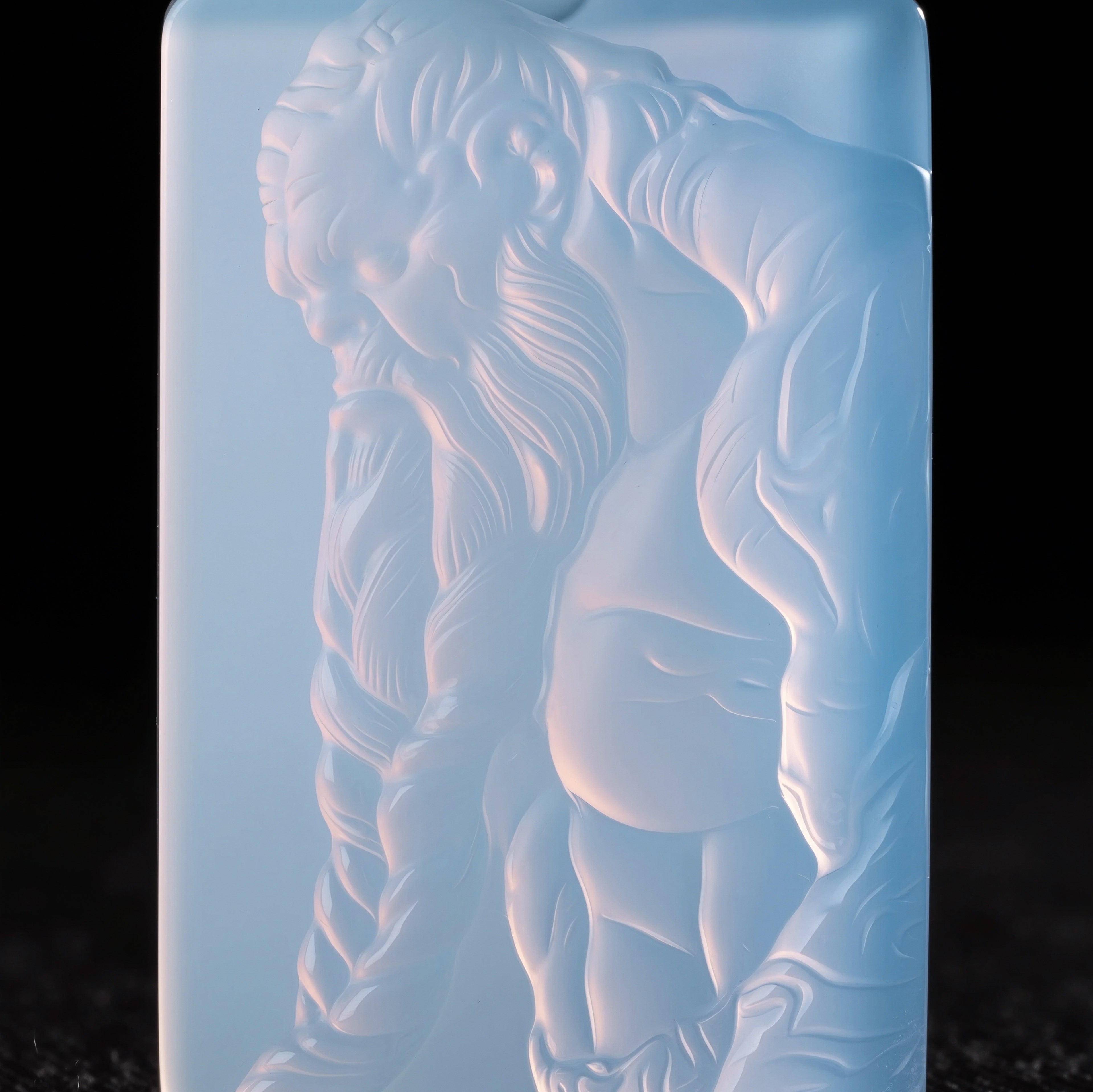 Gug Creature Cthulhu Pendant | Hand Carved Lovecraftian Cosmic Horror Jewelry