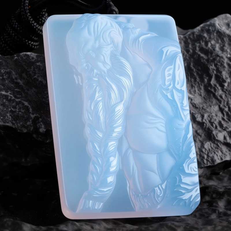 Gug Creature Cthulhu Pendant | Hand Carved Lovecraftian Cosmic Horror Jewelry