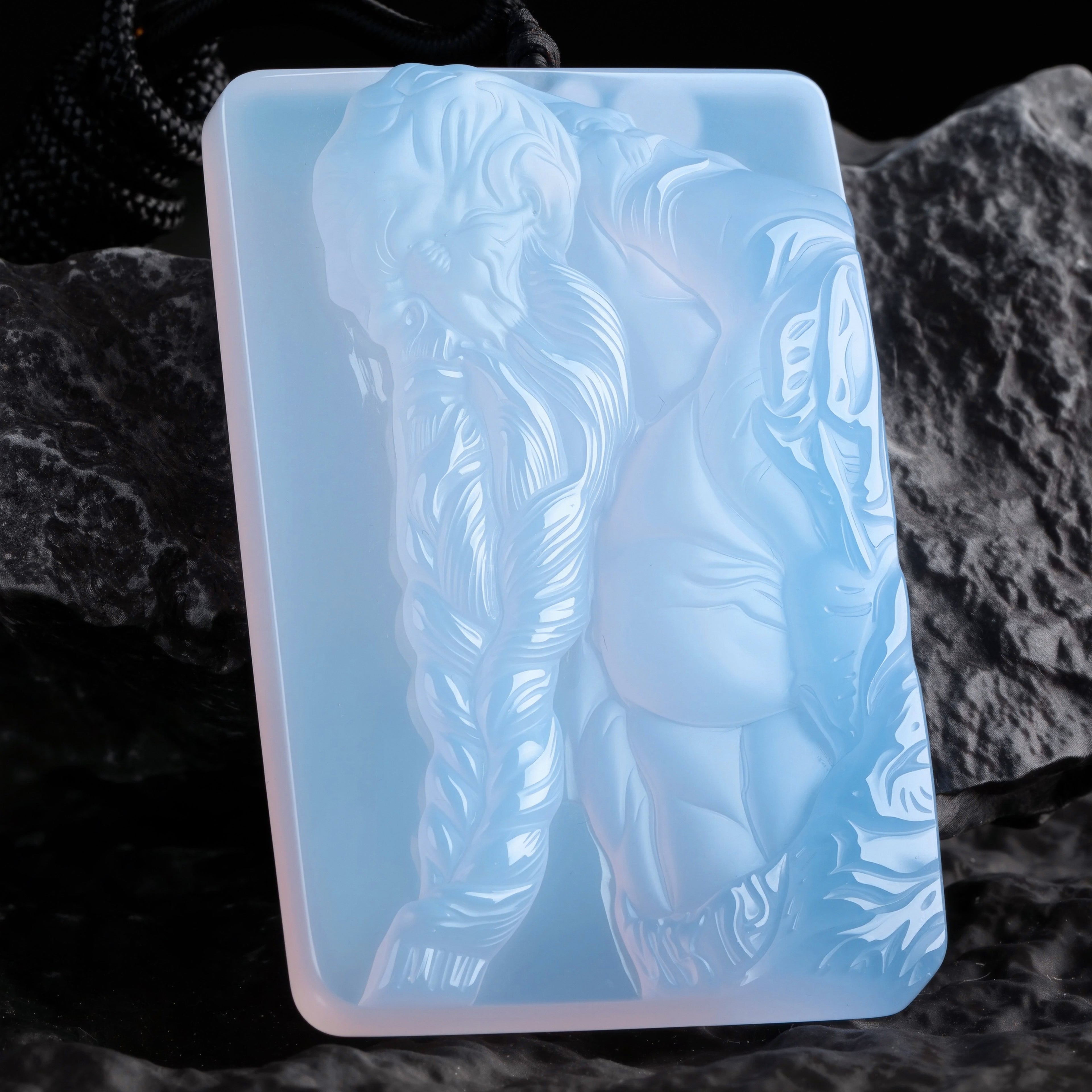 Gug Creature Cthulhu Pendant | Hand Carved Lovecraftian Cosmic Horror Jewelry