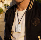 Cosmic Horror Elder Gods Pendant | Hand Carved Ulthar The Silent One Cthulhu Occult Jewelry