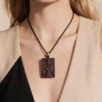 Servitor of the Outer Gods Cthulhu Necklace | Lovecraftian Cosmic Horror Occult Obsidian Pendant