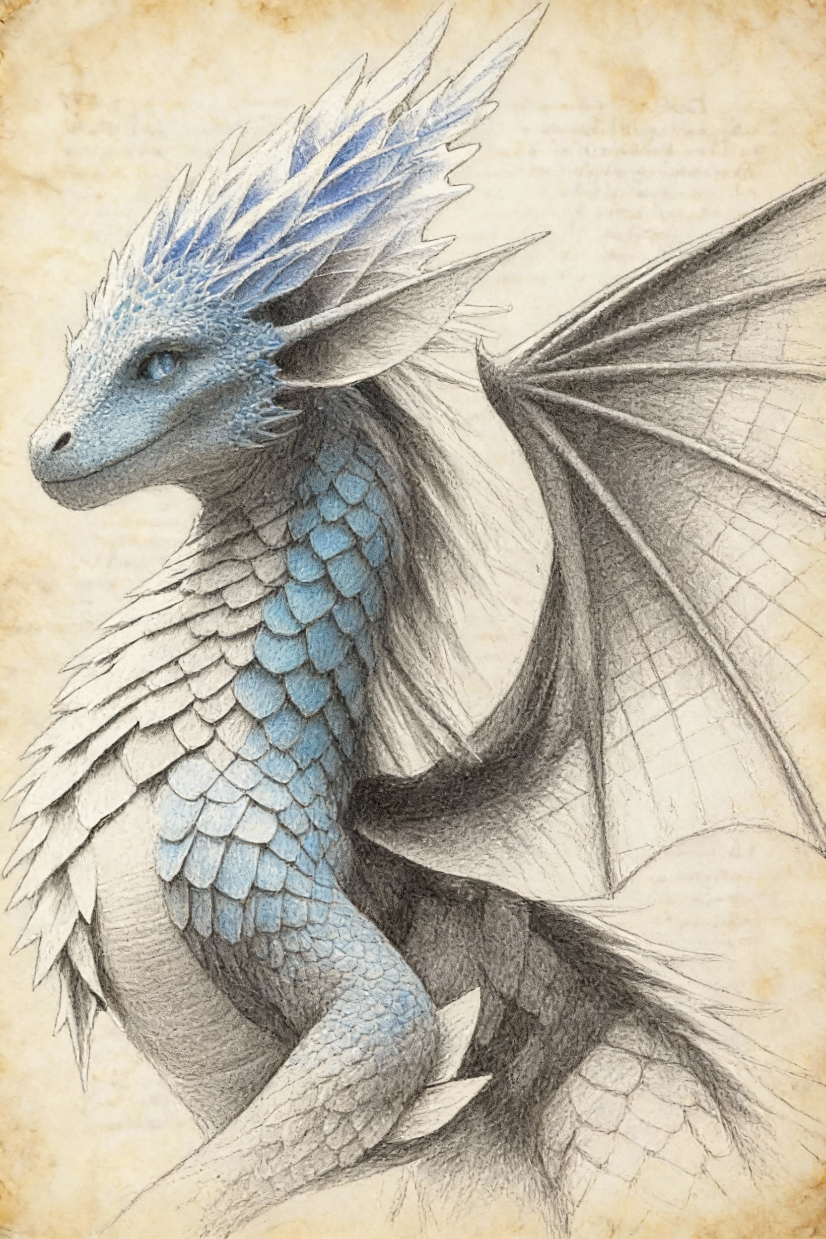 Byakhee Hand-Carved Icy Chalcedony Baby Dragon Pendant Necklace - Translucent White Agate Fantasy Winged Dragon Amulet for Women & Men, Gothic Mystical Jewelry Gift for Dragon Lovers